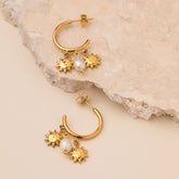 Luna Tide Hoop Earrings