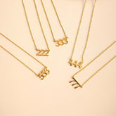 Angel Number Necklace - Jerne by Jodie