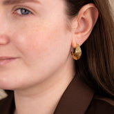 Crescent Wave Earrings