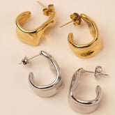 Irregular Teardrop Earrings