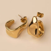 Irregular Teardrop Earrings