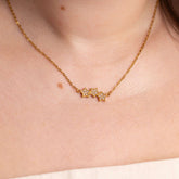 Triple Star Necklace
