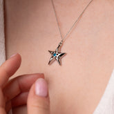 Azure Star Necklace
