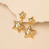 Sparkling Star Earrings
