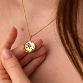 Multicoloured Star & Moon Necklace