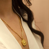 Link Chain Zodiac Pendant - Jerne by Jodie