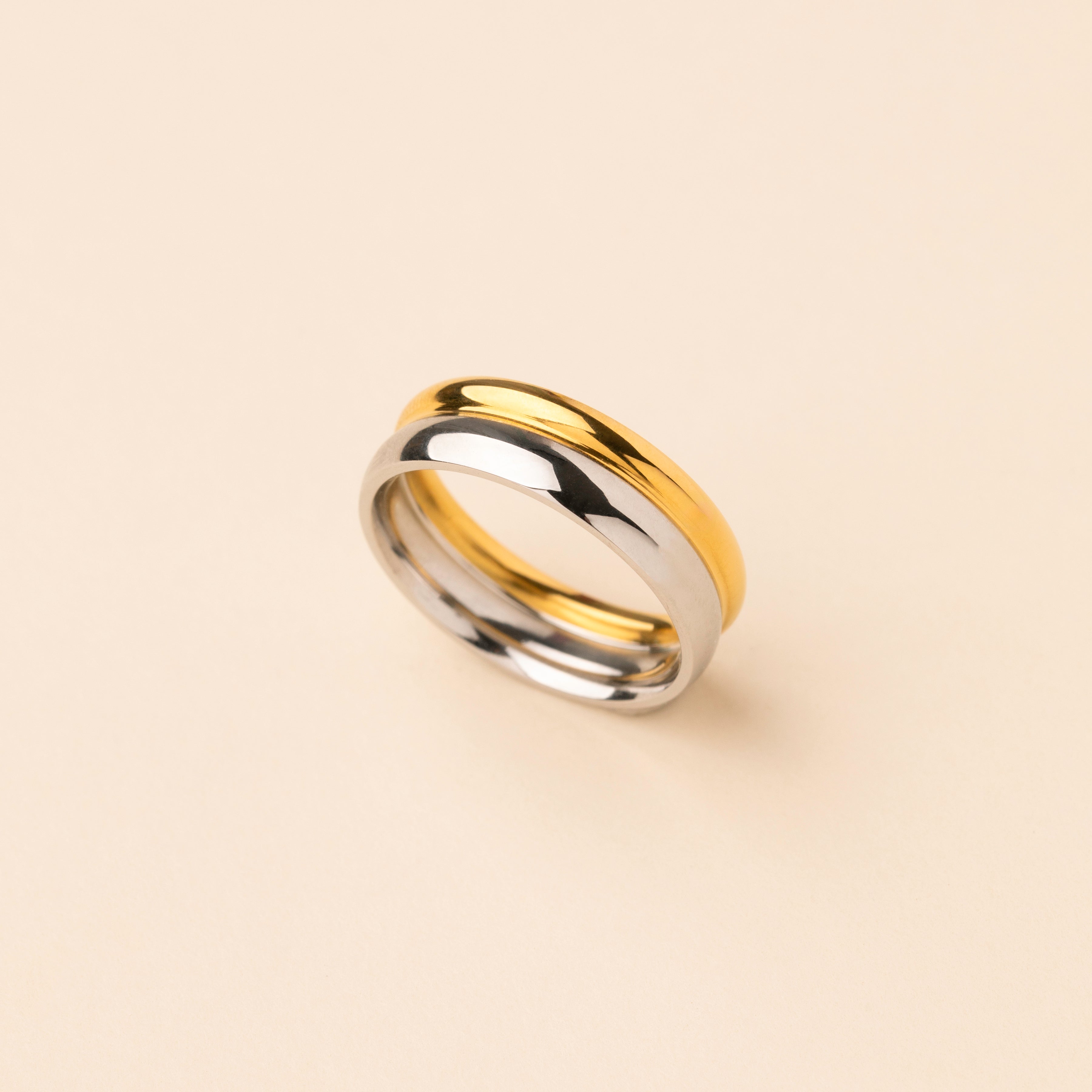 Two-Tone Ring Collection