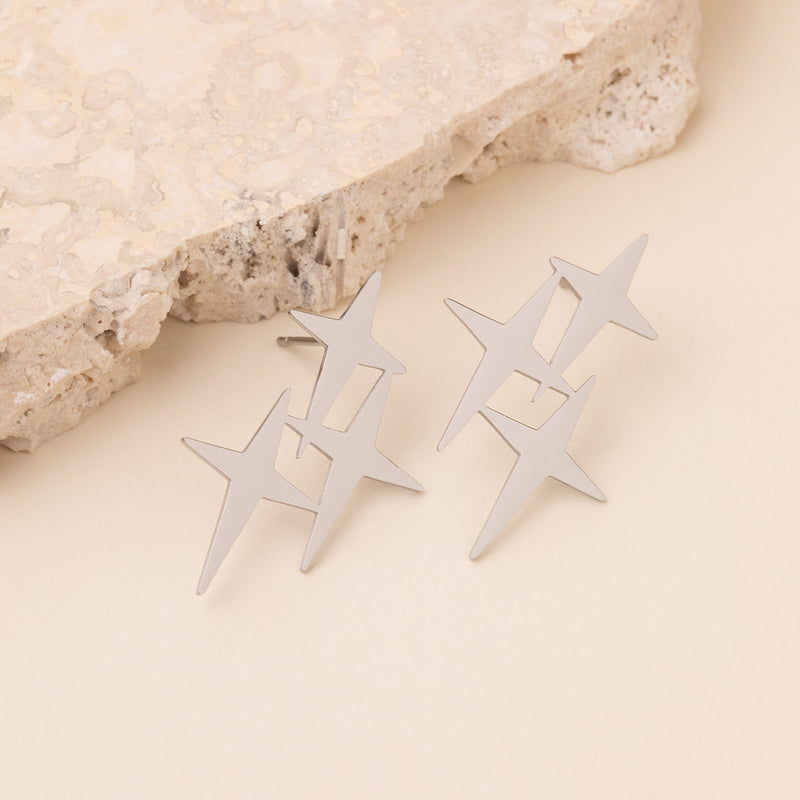 Silver Earrings - Jerne by Jodie