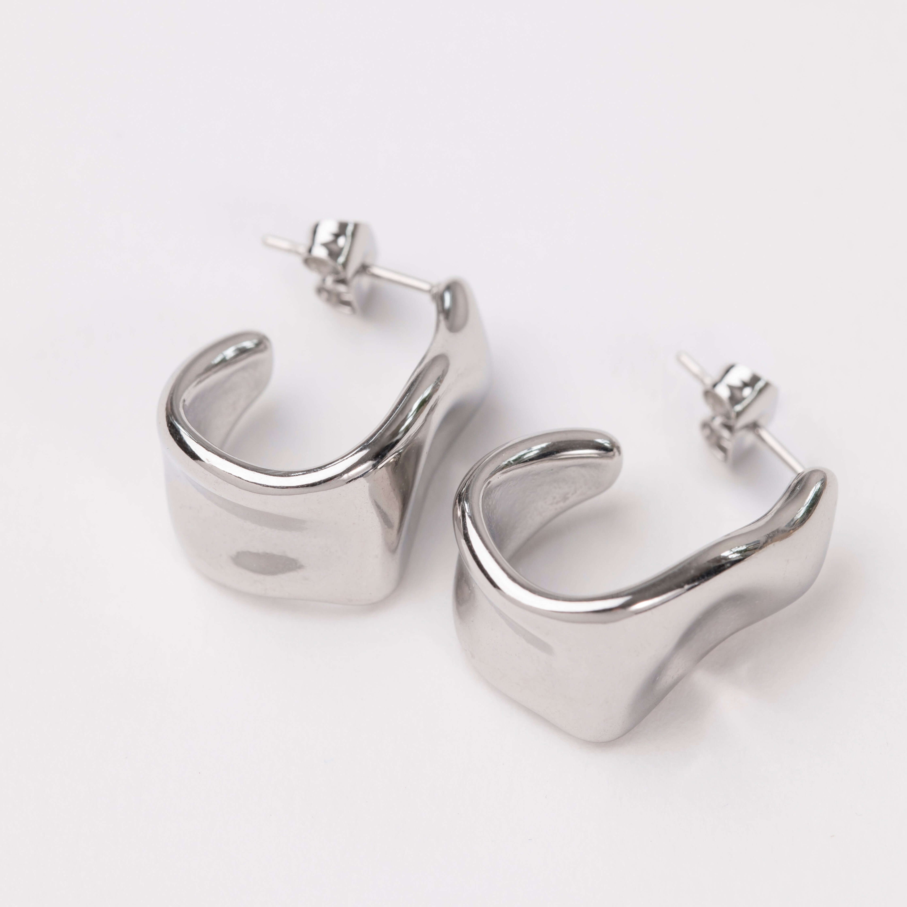 Irregular Teardrop Earrings