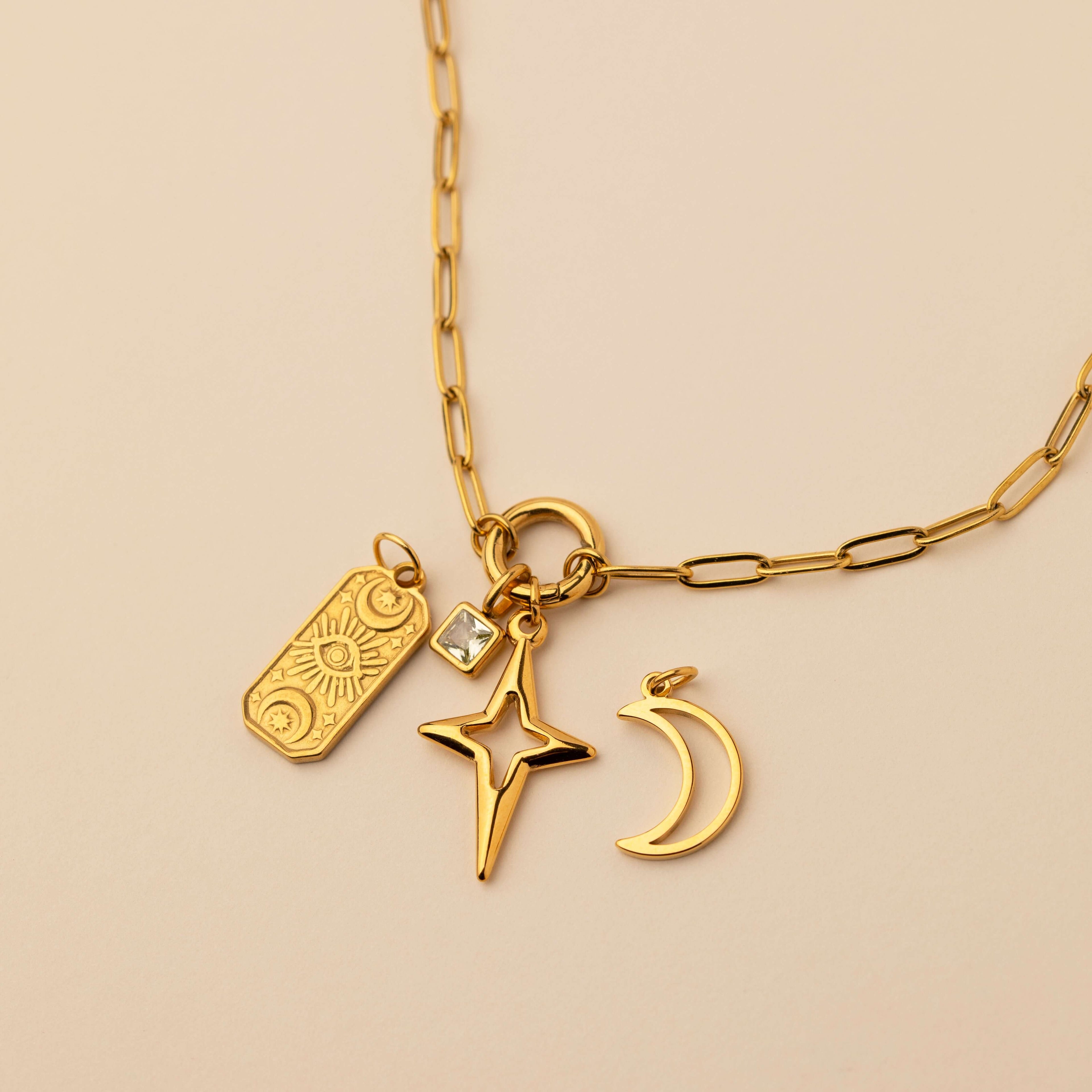 Evil Eye Necklace Charm