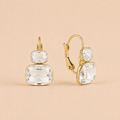 Bloom Crystal Earrings Moonlight Mist