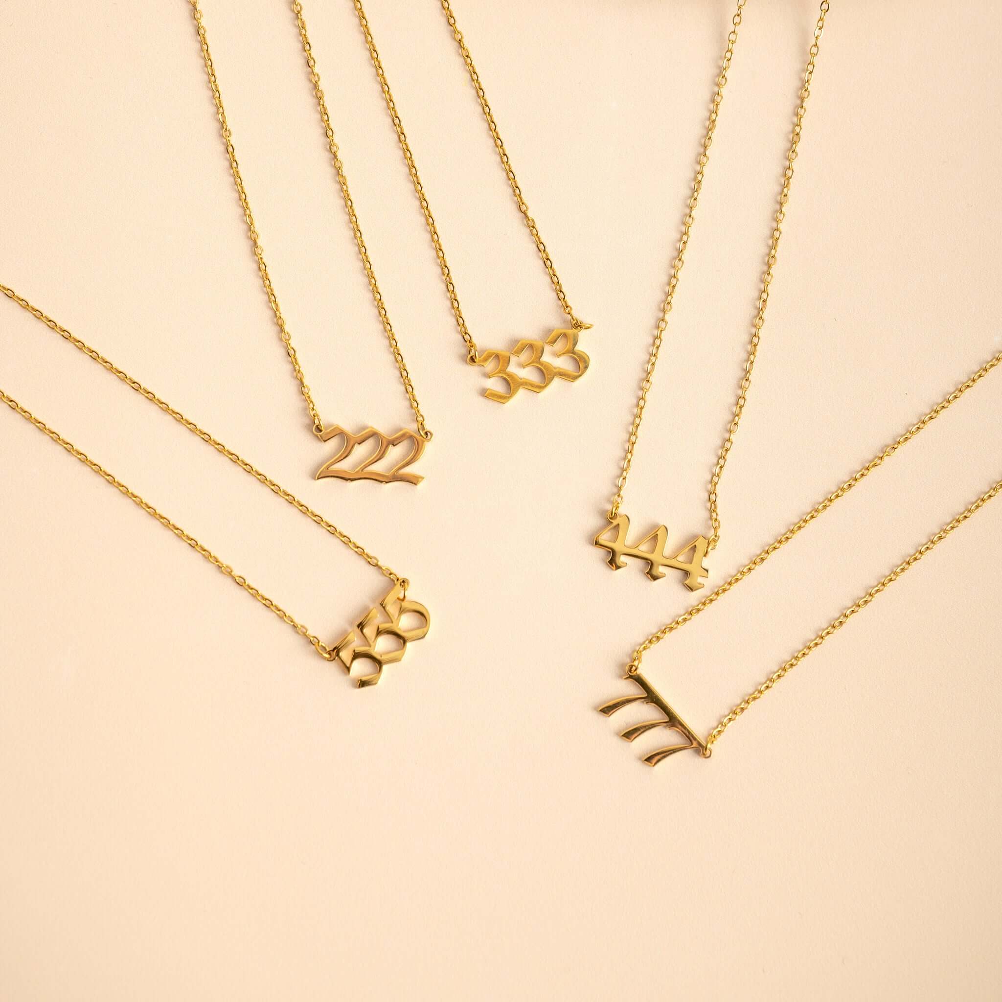 Angel Number Necklace - Jerne by Jodie