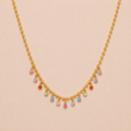 Bloom Necklace Rainbow Sky