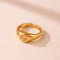 North Star Signet Ring
