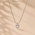 Halo Heart Necklace
