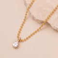 Teardrop Crystal Necklace