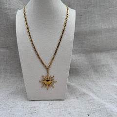 Sun Necklace 2 Chain Options