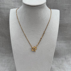 Mixed Chain Star Necklace