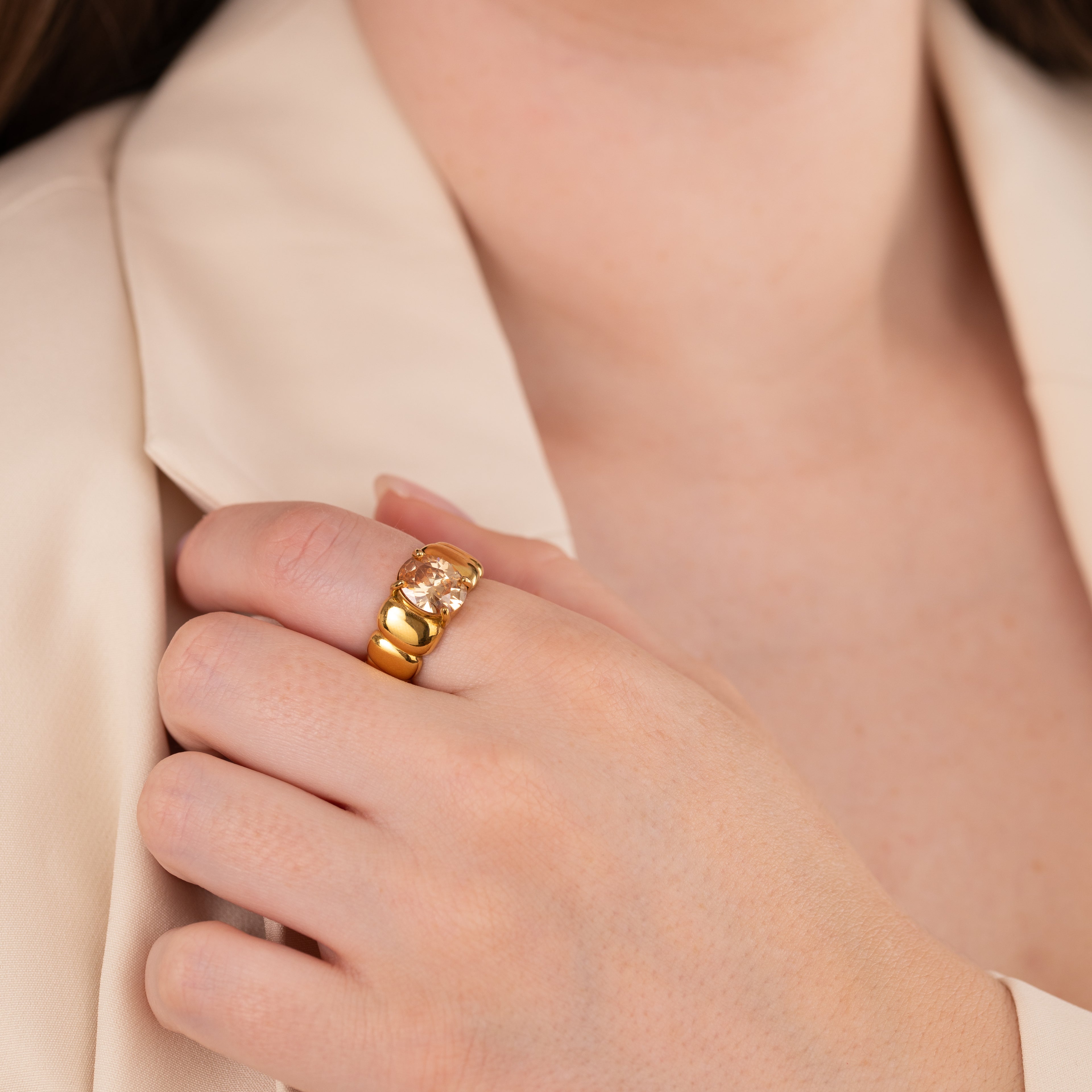 PREORDER - Champagne Sol Ring Ships in 5-7 Days