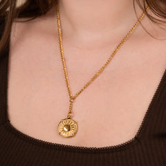 Eclipse Coin Necklace