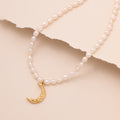 Freshwater Pearl Moon Choker