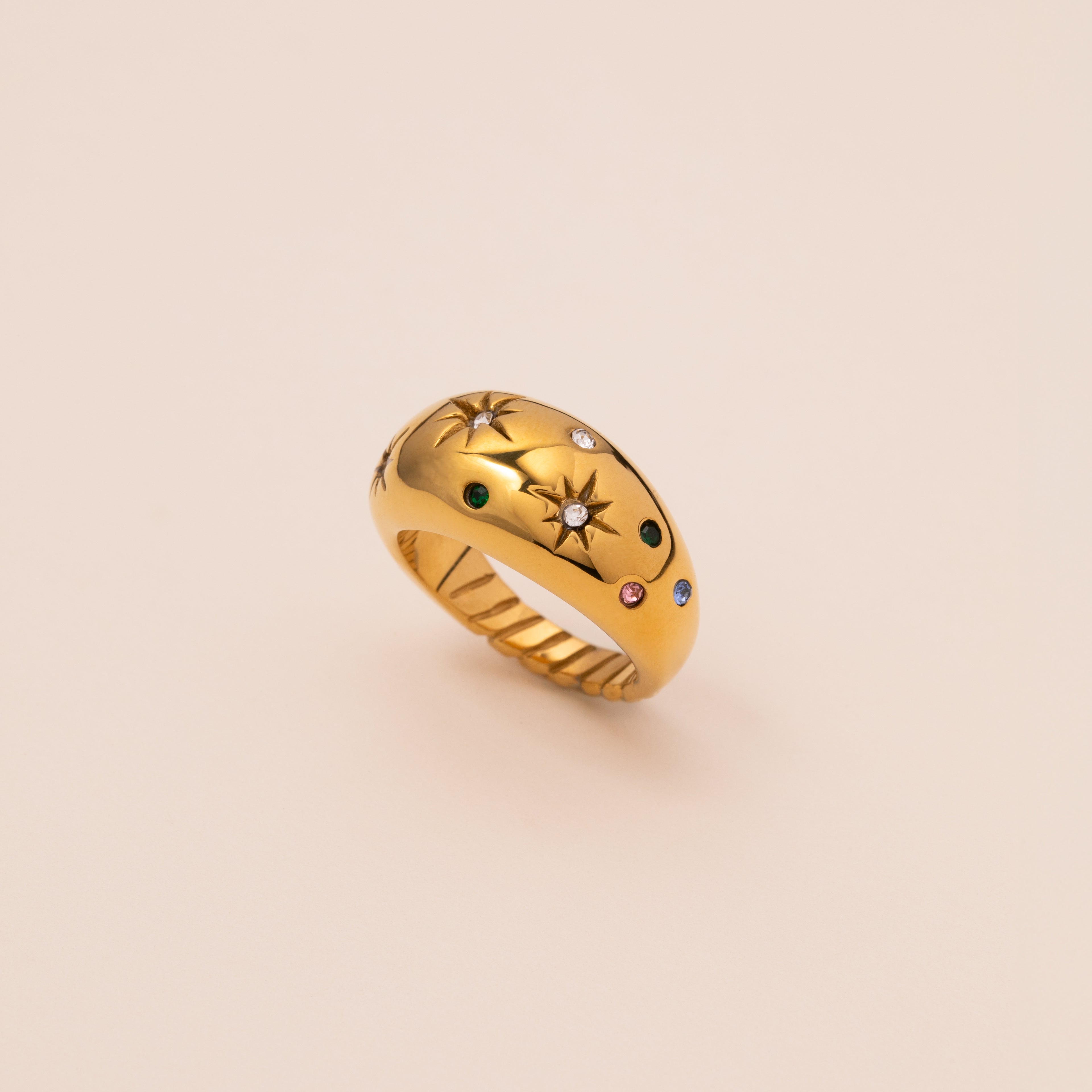 Celestial Rainbow Ring