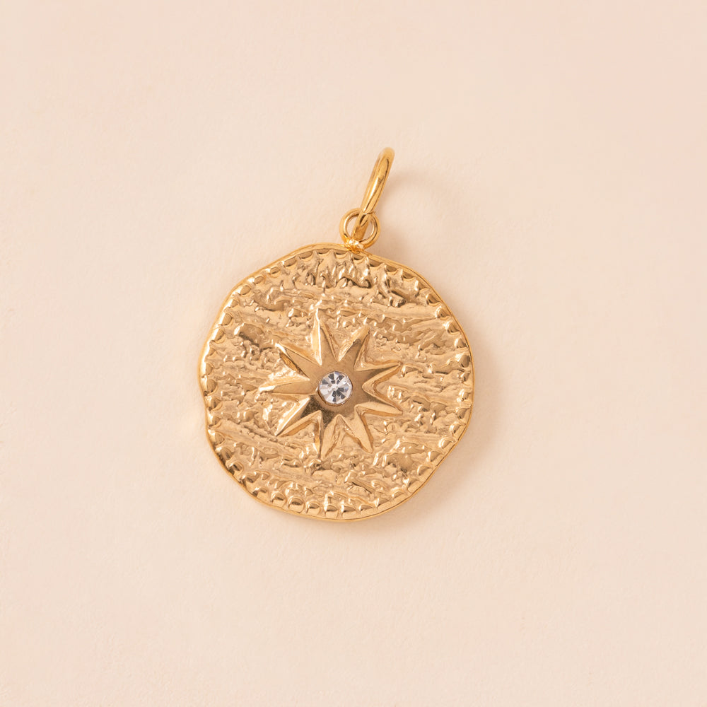 Vintage Star Necklace Charm