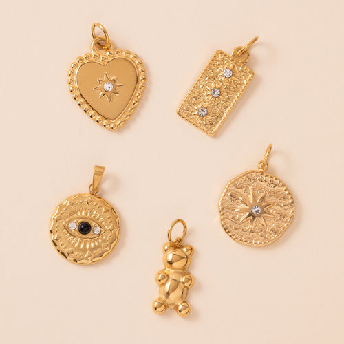 Teddy Necklace Charm