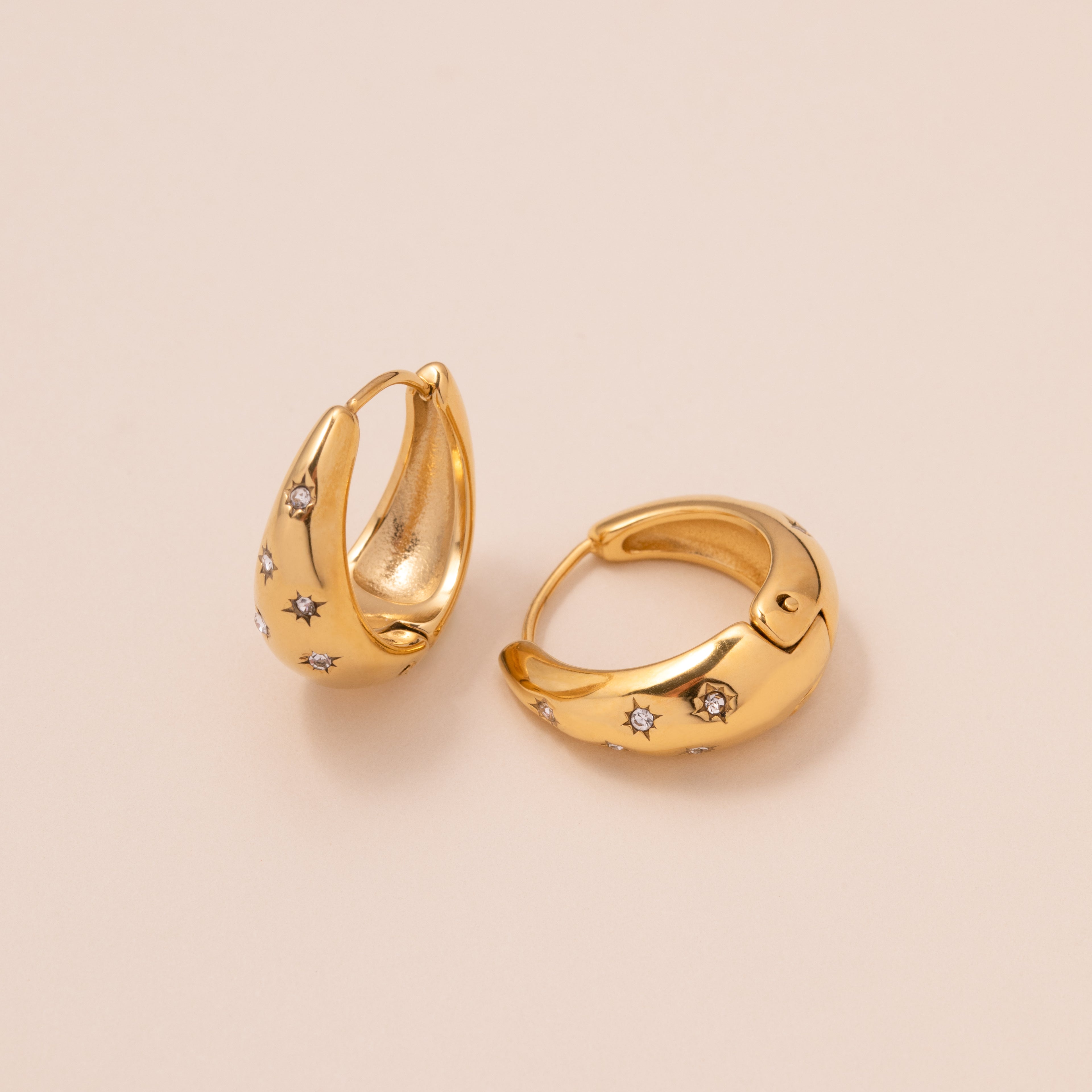Celeste Midi Hoops