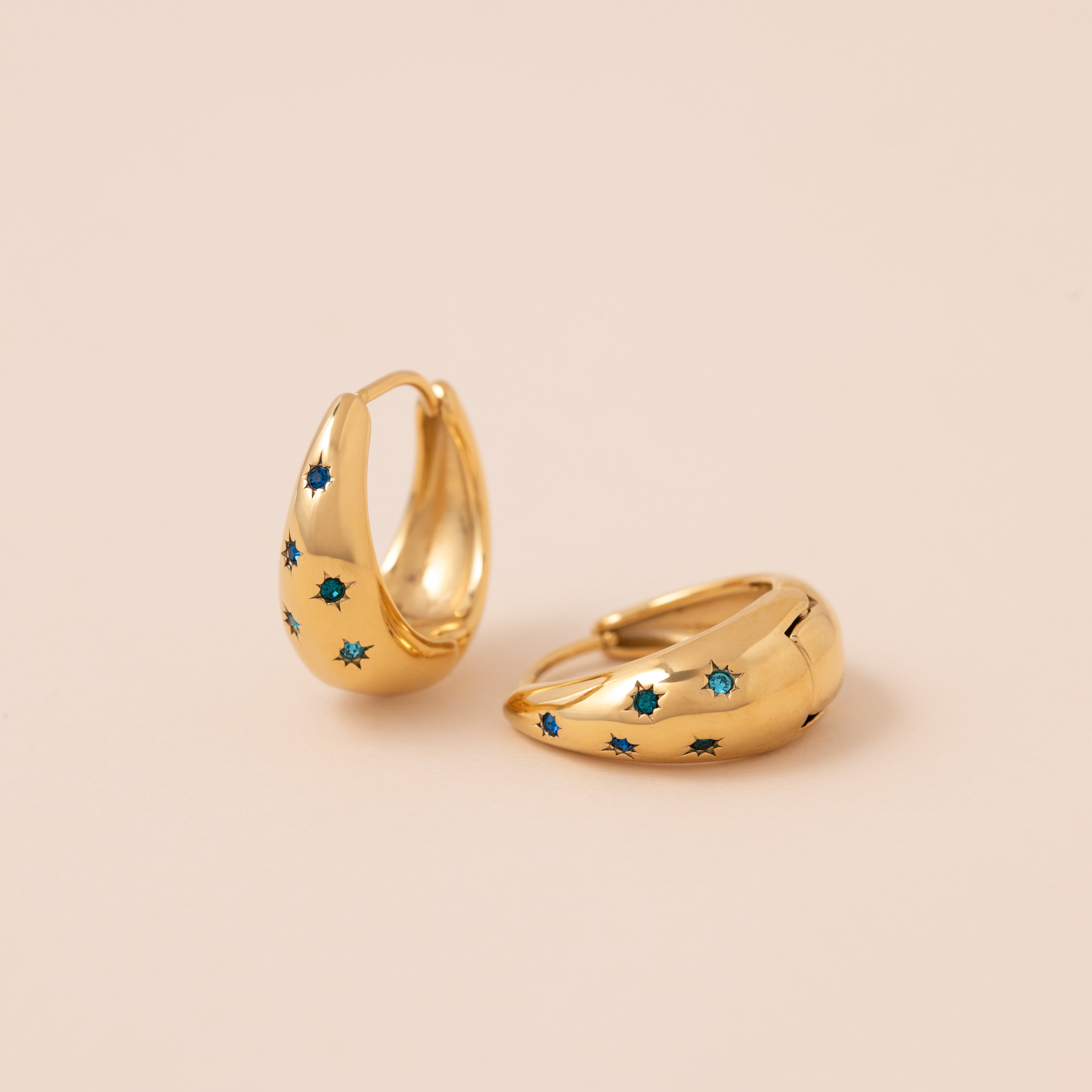 Celeste Midi Hoops