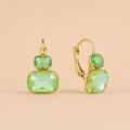Bloom Crystal Earrings Meadow Dew