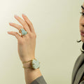 Aquamarine Crystal Bracelet - Jerne by Jodie