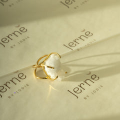 Clear Quartz Ring - Jerne by Jodie