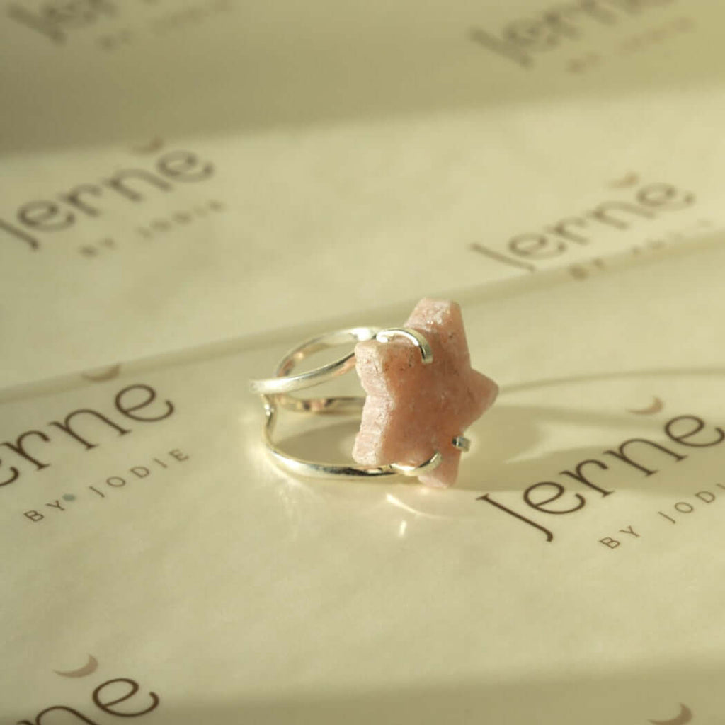 Pink Amethyst Ring - Jerne by Jodie