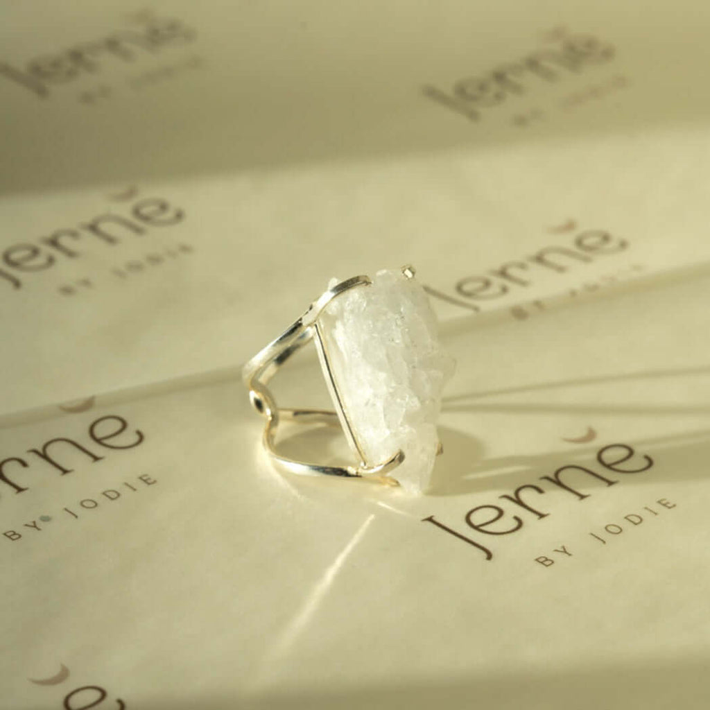 Clear Quartz Ring - Jerne by Jodie