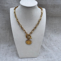 T Bar Chunky Necklace
