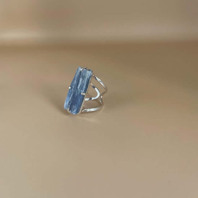 Blue Kyanite Crystal Ring - Jerne by Jodie