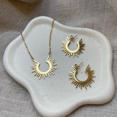 Dainty Sun Earrings - Jerne by Jodie