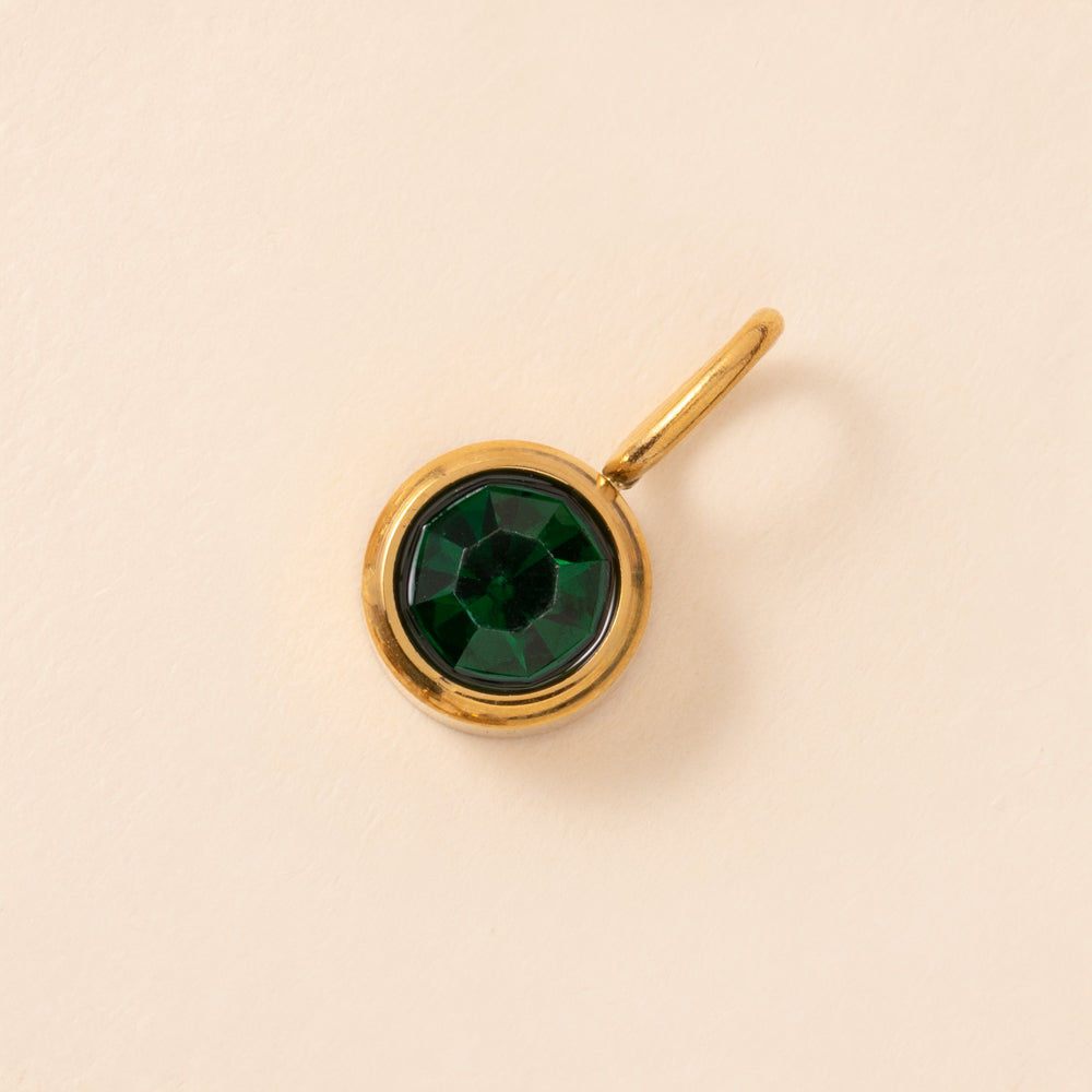 Large Birthstone Charm