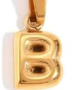 Dainty Bubble Letter Pendant - Jerne by Jodie