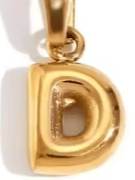 Dainty Bubble Letter Pendant - Jerne by Jodie