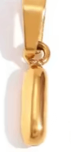 Dainty Bubble Letter Pendant - Jerne by Jodie