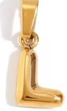Dainty Bubble Letter Pendant - Jerne by Jodie