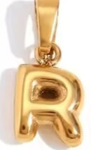 Dainty Bubble Letter Pendant - Jerne by Jodie