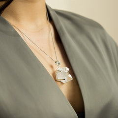 Clear Quartz Necklace - Jerne by Jodie