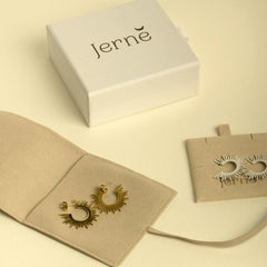 Dainty Sun Earrings - Jerne by Jodie