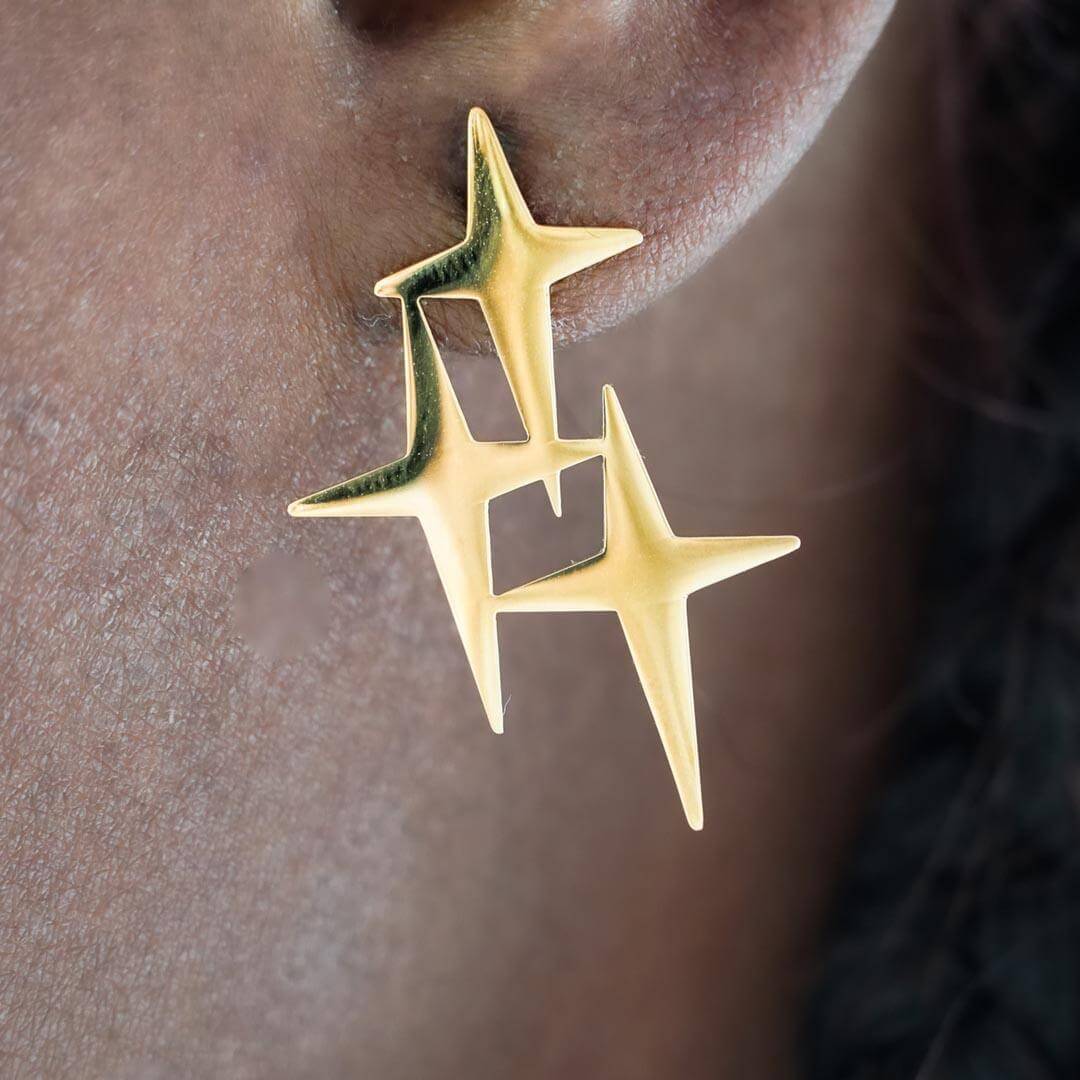 Star cluster Stud earring - Jerne by Jodie