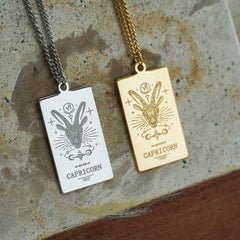 Zodiac tarot pendant necklace - Jerne by Jodie