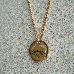 Zodiac Pendant Necklace - Jerne by Jodie