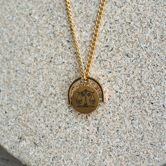 Zodiac Pendant Necklace - Jerne by Jodie